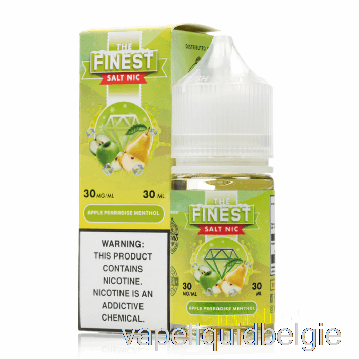 Vape Vloeibare Appel-peervormige Menthol - De Beste Fruiteditie Zout Nic - 30ml 30mg